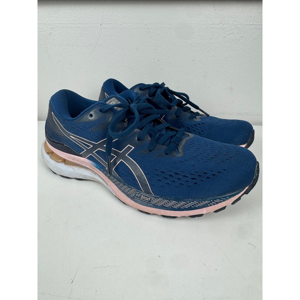 ASICS Gel-Kayano 28 Womens‎ Running Shoes Navy Pink 1012B047 Size 9